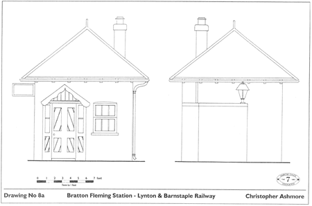 Bratton Fleming Station 1:76 for Lynton and Barnstaple Model Railways
