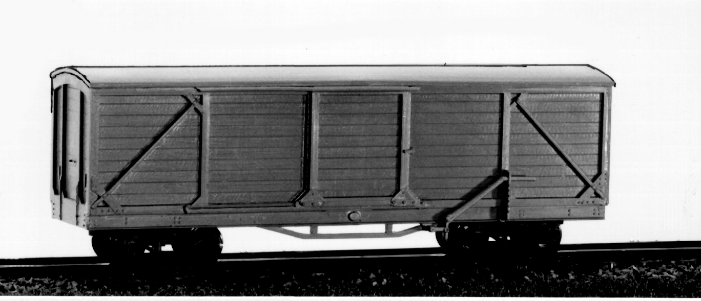 Kit DM14 Lynton & Barnstaple wagon top hung doors Dundas Models 009 scale 